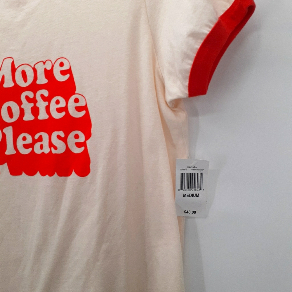 BAN.DO More Coffee Please Graphic Tee - Picture 6 of 9